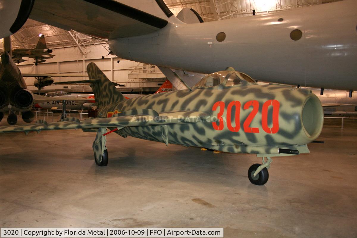 3020, Mikoyan-Gurevich MiG-17C C/N 799, Mig-17
