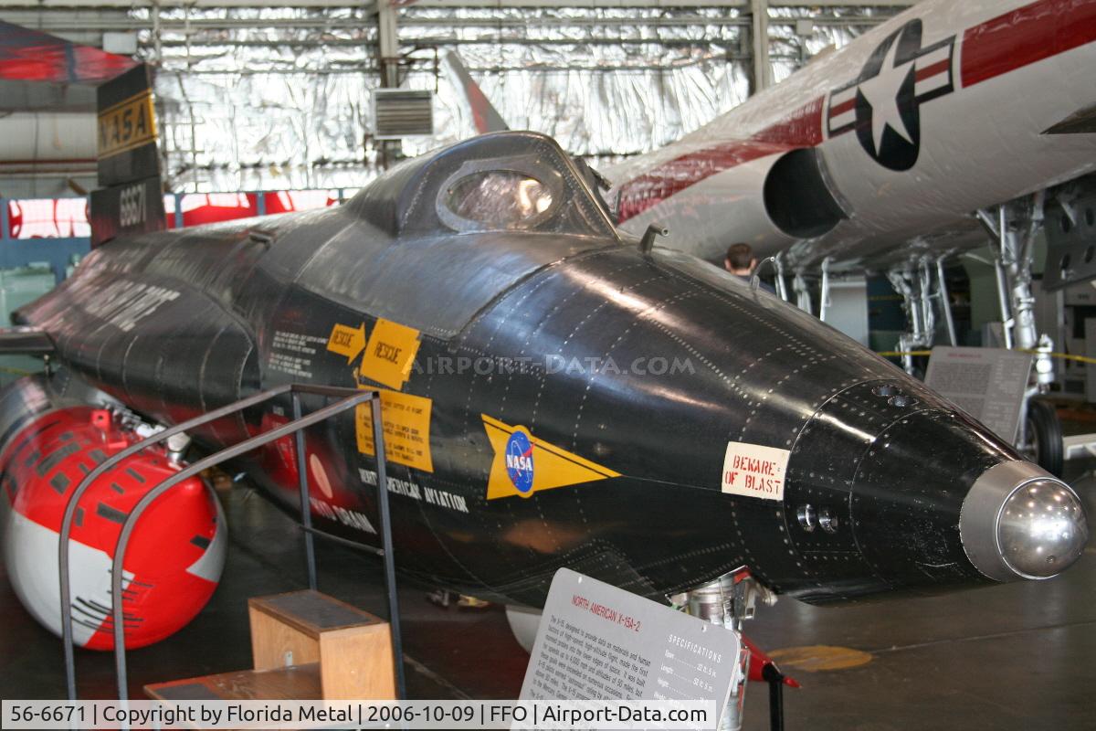 56-6671, 1956 North American X-15A-2 C/N 240-2, X-15