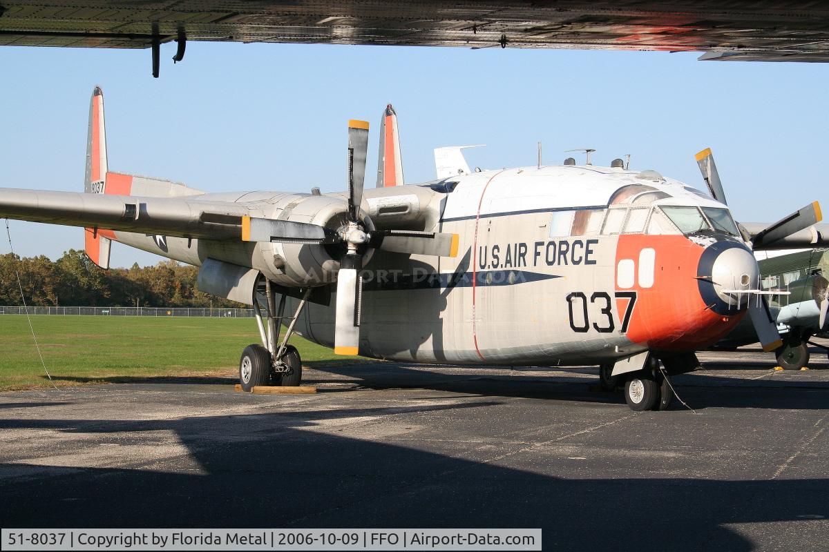 51-8037, 1951 Fairchild C-119J-FA Flying Boxcar C/N 10915, Fairchild C-119J Flying Boxcar