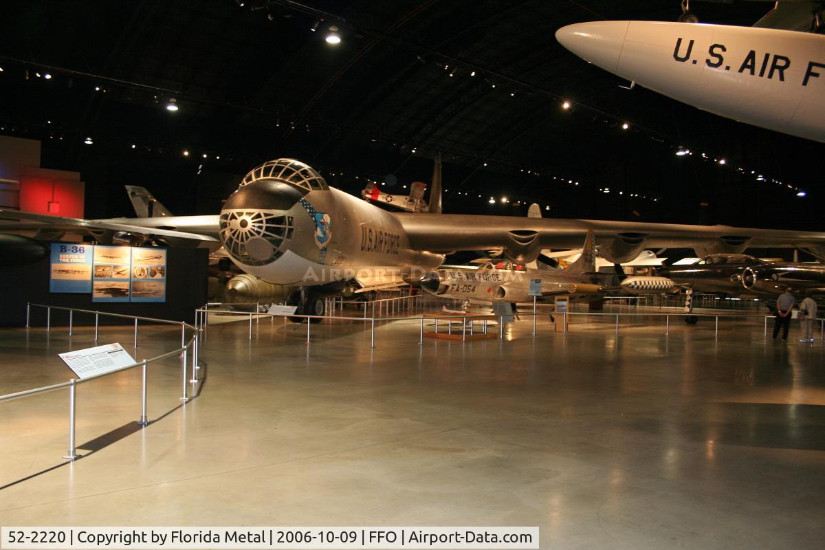 52-2220, 1952 Consolidated B-36J-1-CF Peacemaker C/N 361, Convair B-36 Peacemaker