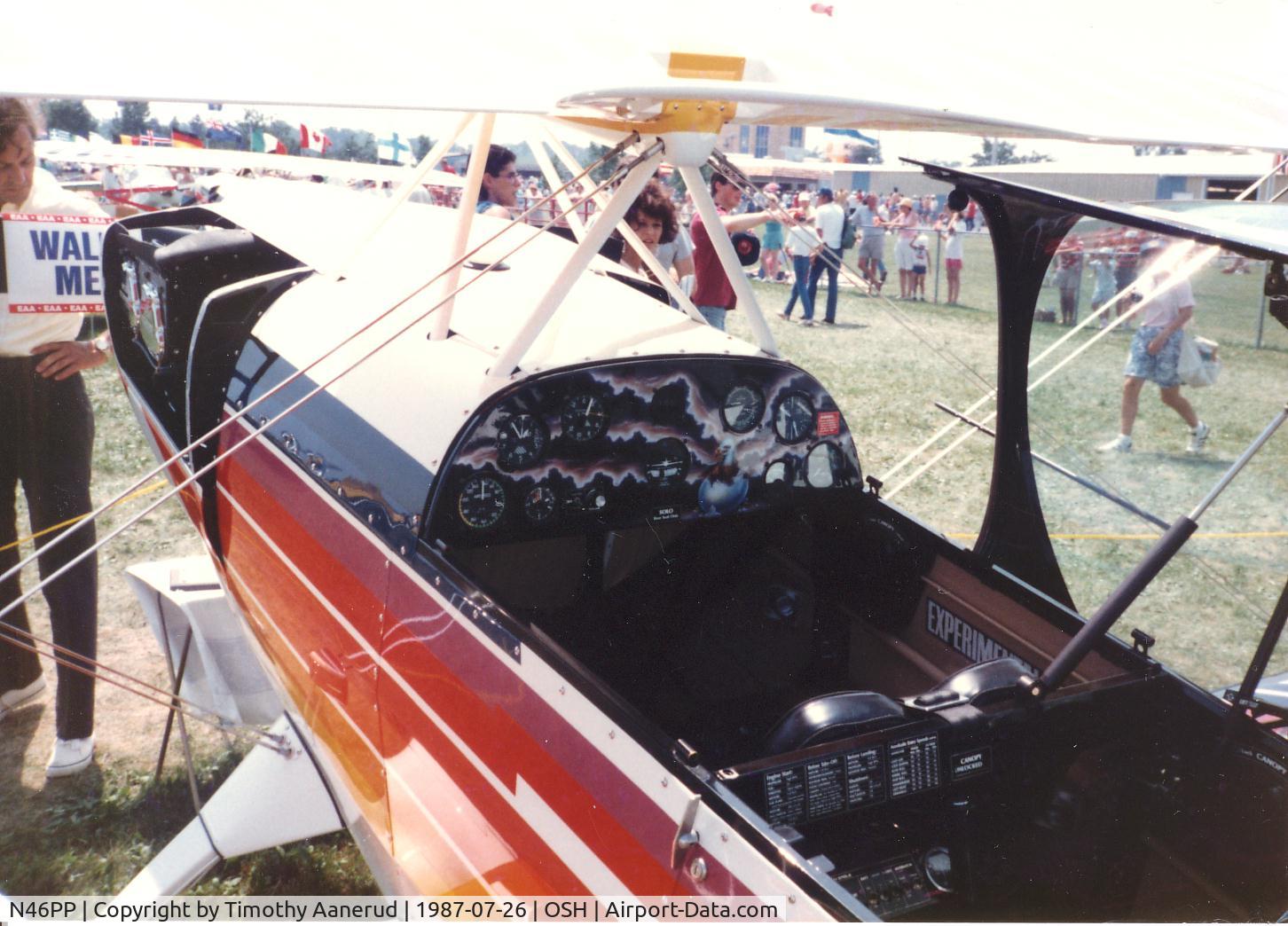 N46PP, Christen Eagle II C/N PETERSON-0001, Oshkosh 1987, was also featured in Sport Aviation