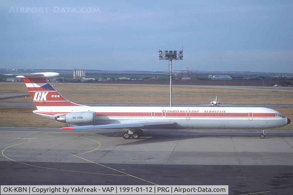 OK-KBN, 1980 Ilyushin Il-62M C/N 4037425, CSA Iljuschin 62