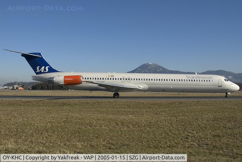 OY-KHC, 1986 McDonnell Douglas MD-82 (DC-9-82) C/N 49436, SAS MD80