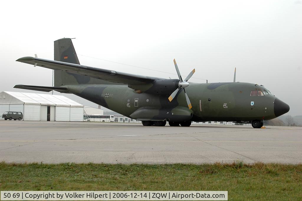 50 69, Transall C-160D C/N D106, visitor at zqw