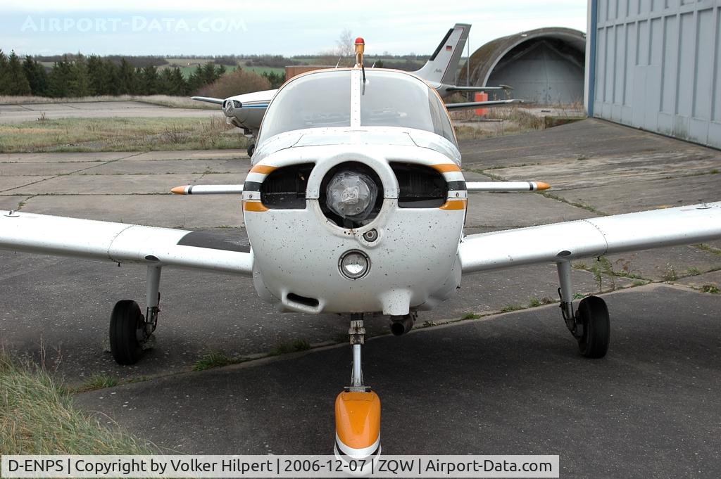 D-ENPS, Piper PA-28-151 Cherokee Warrior C/N 28-7415324, missing a prop