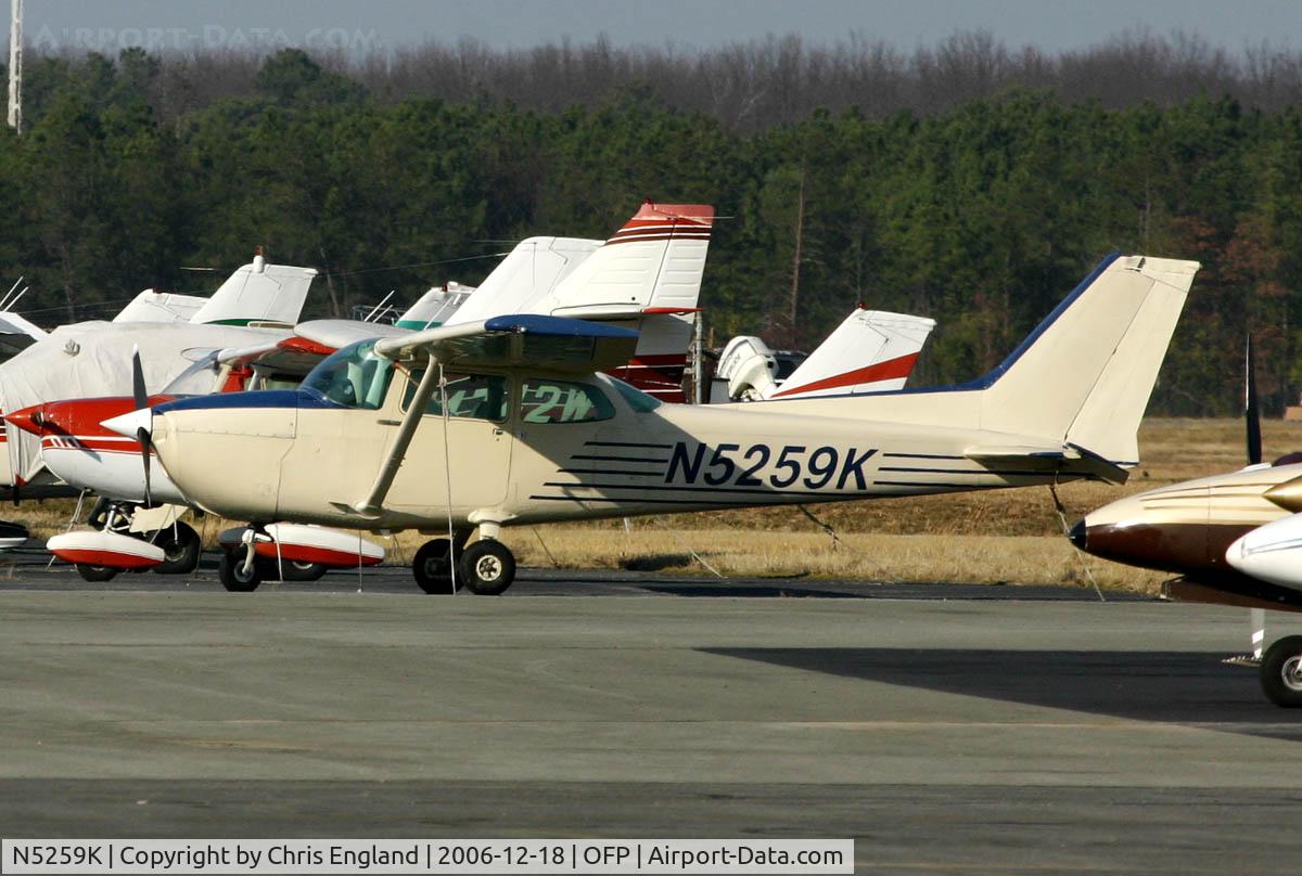 N5259K, 1980 Cessna 172P C/N 17274034, Cessna 172P N5259K at Hanover County Dec 18 2006