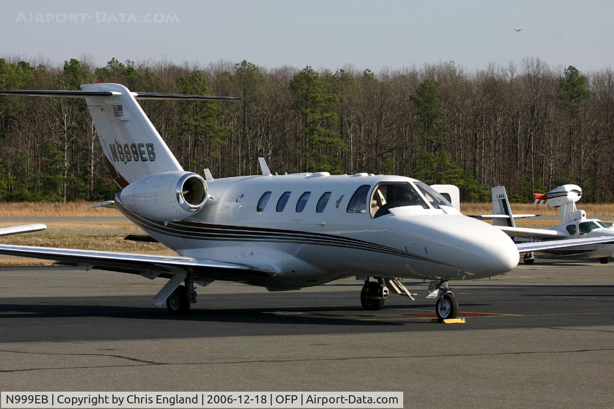 N999EB, 2006 Cessna 525 C/N 525-0616, Cessna 525 N999EB at Hanover County