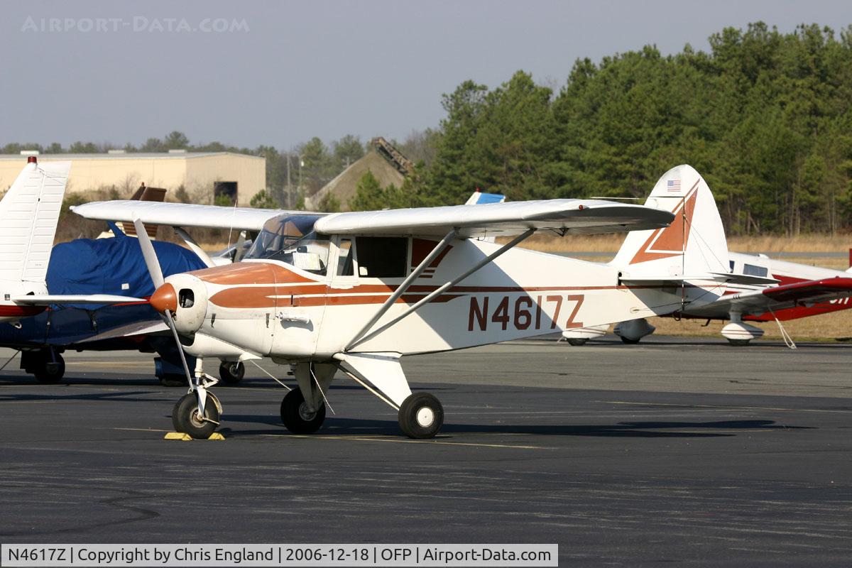 N4617Z, 1961 Piper PA-22-108 Colt C/N 22-8131, Vagabond N4617Z at Hanover County