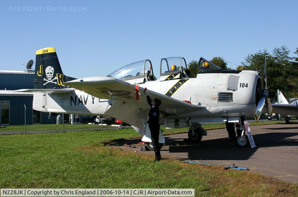 N228JK, 1955 North American T-28B Trojan C/N 200-31 (137668), Trojan at Culpeper Airfest 2006