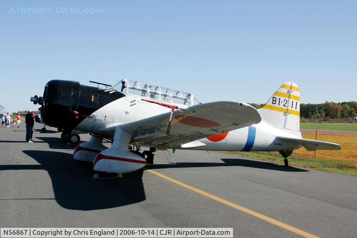 N56867, 1945 Consolidated Vultee BT-13B (SNV-2) Replica C/N 79-1220, Val replica at Culpeper Airfest 2006