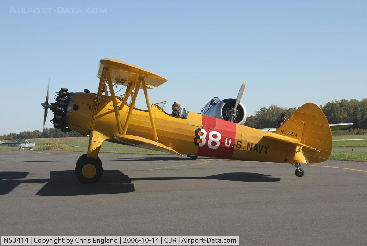 N53414, 1942 Boeing A75N1(PT17) C/N 75-773, Stearman N53414 at Culpeper Airfest 2006