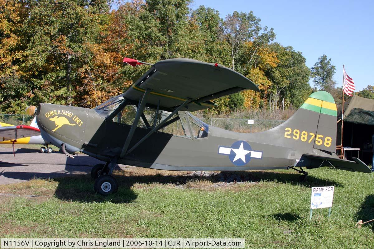 N1156V, 1943 Stinson L-5 Sentinel C/N 60507, Stinson L5 N1156V at Culpeper Airfest 2006