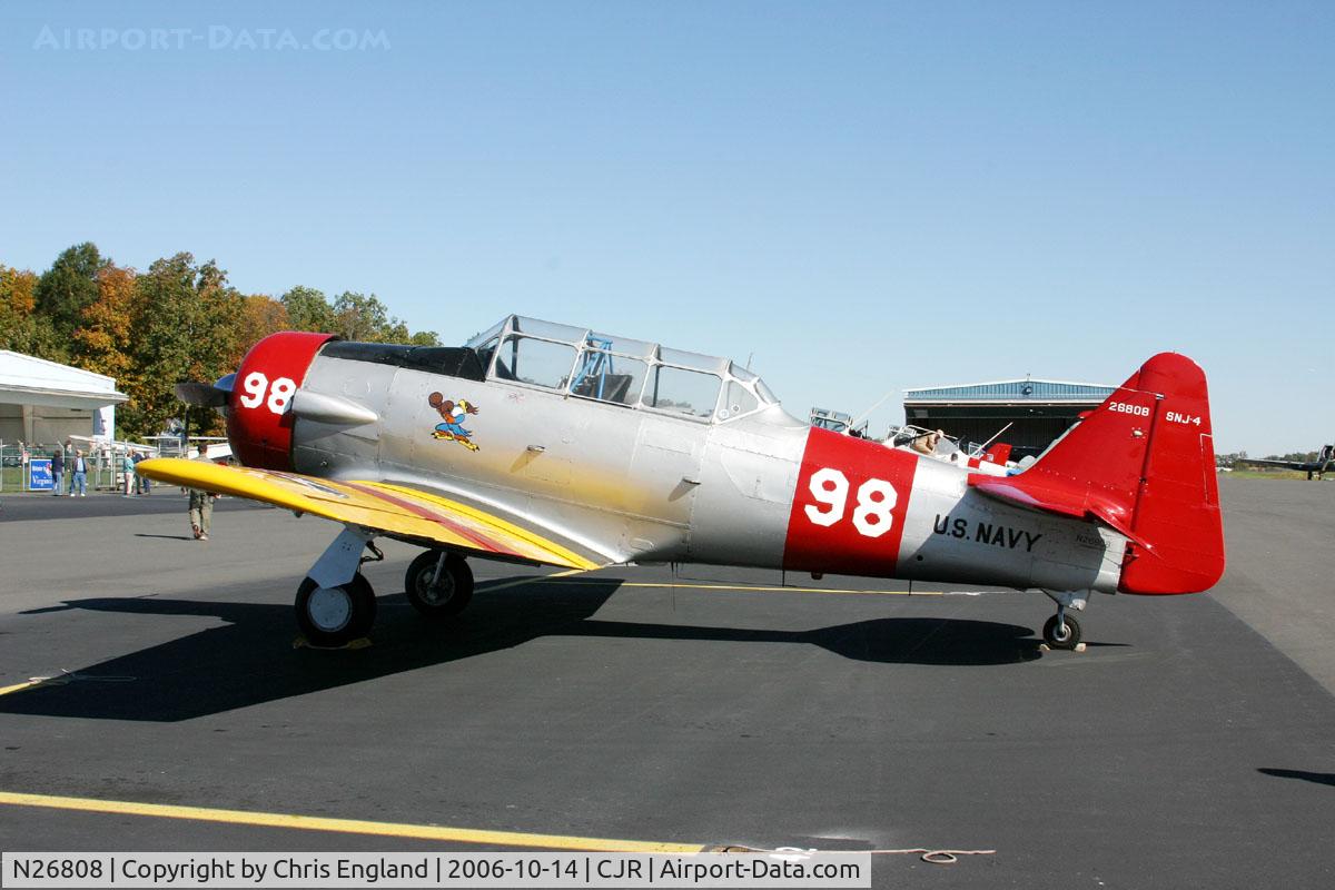 N26808, 1956 North American SNJ-4 Texan C/N 88-11452, SNJ4 N26808 at Culpeper Airfest 2006