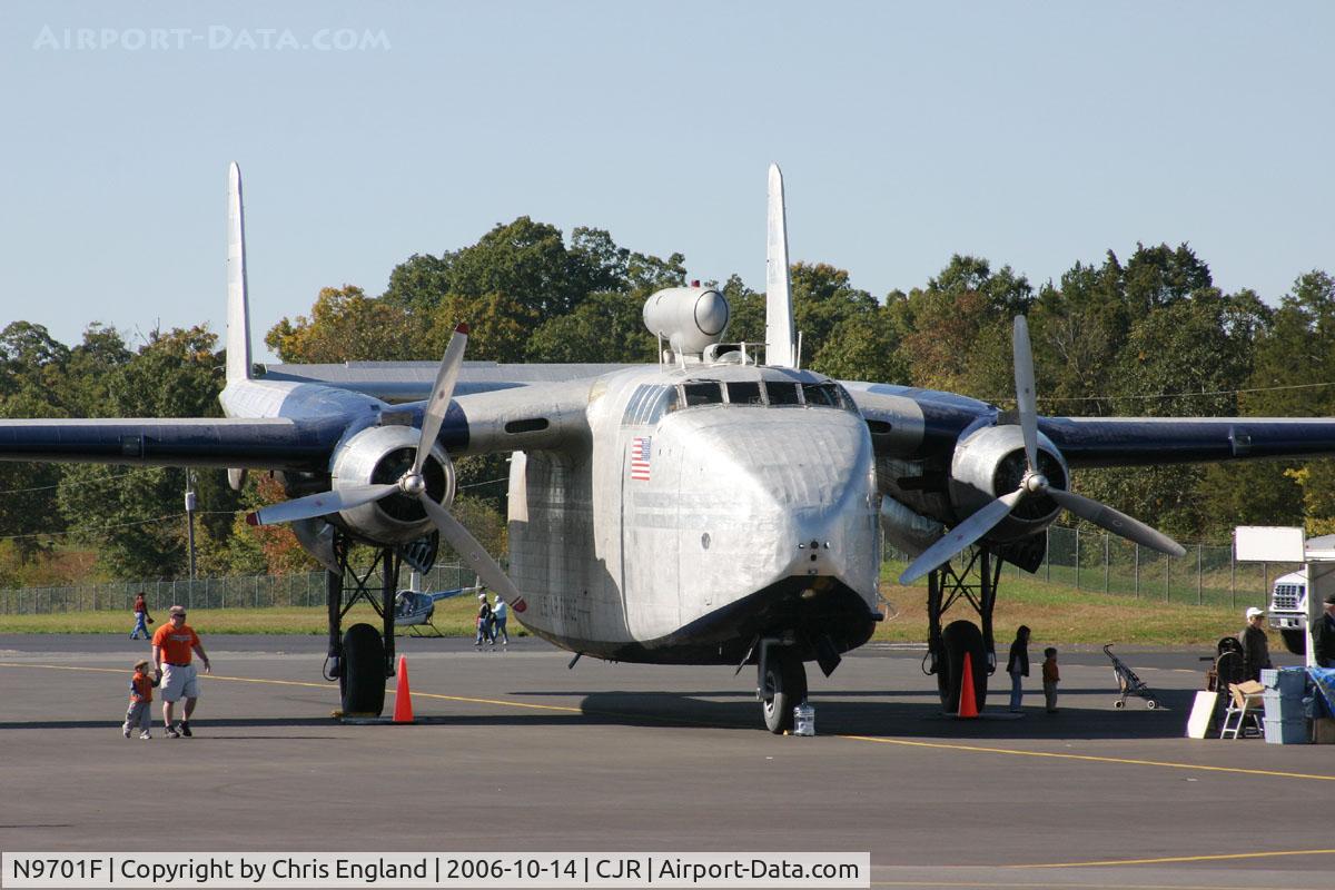 N9701F, 1945 Fairchild C-82A Packet C/N 10184 (45-57814), C82A N9701F at Culpeper Airfest 2006
