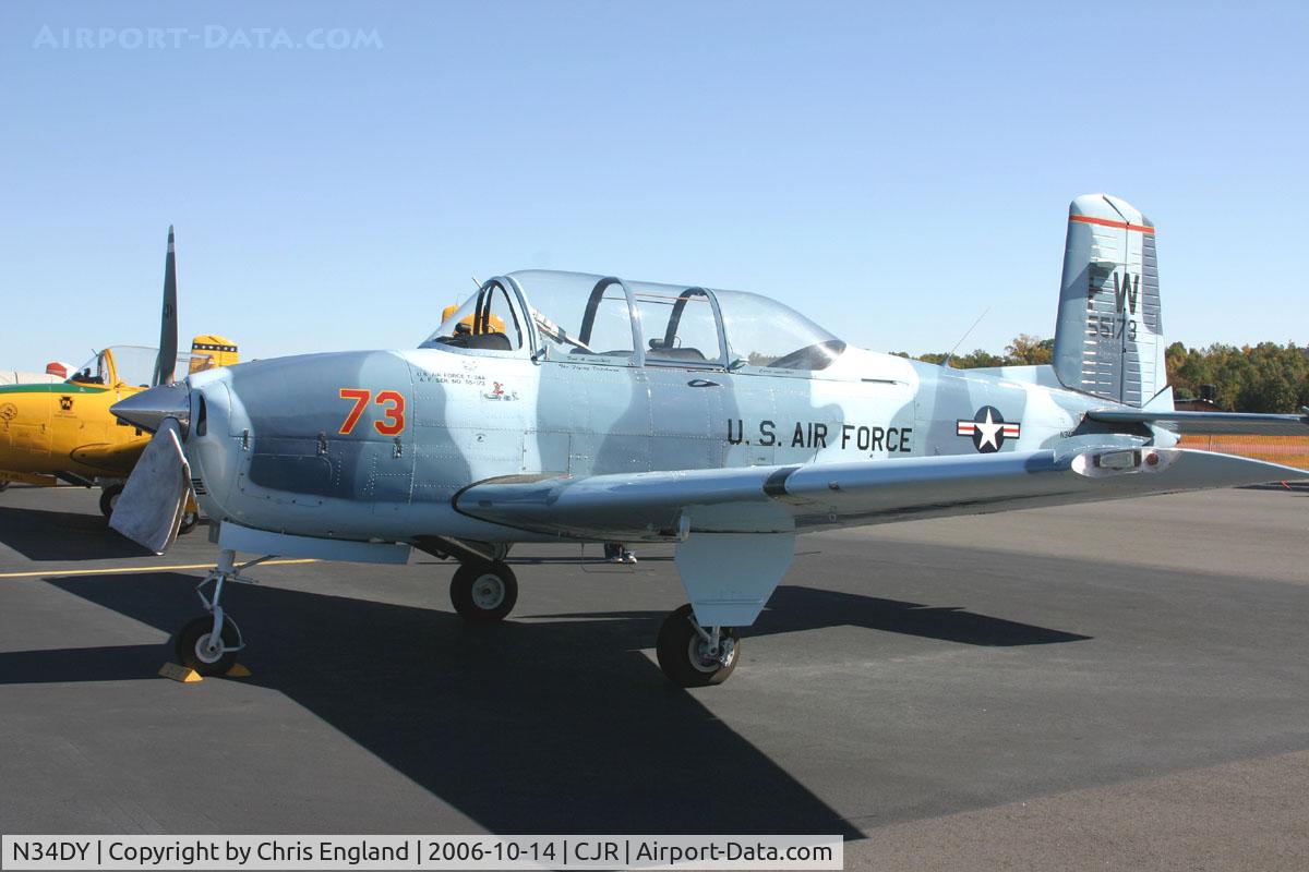 N34DY, 1956 Beech A45 C/N G-730, T34 N34DY at Culpeper Airfest 2006