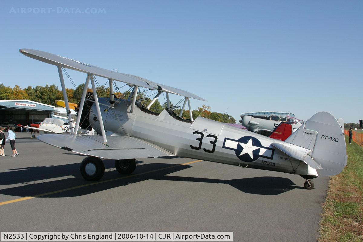 N2533, 1944 Boeing E75 C/N 75-5861, Stearman N2533 at Culpeper Airfest 2006