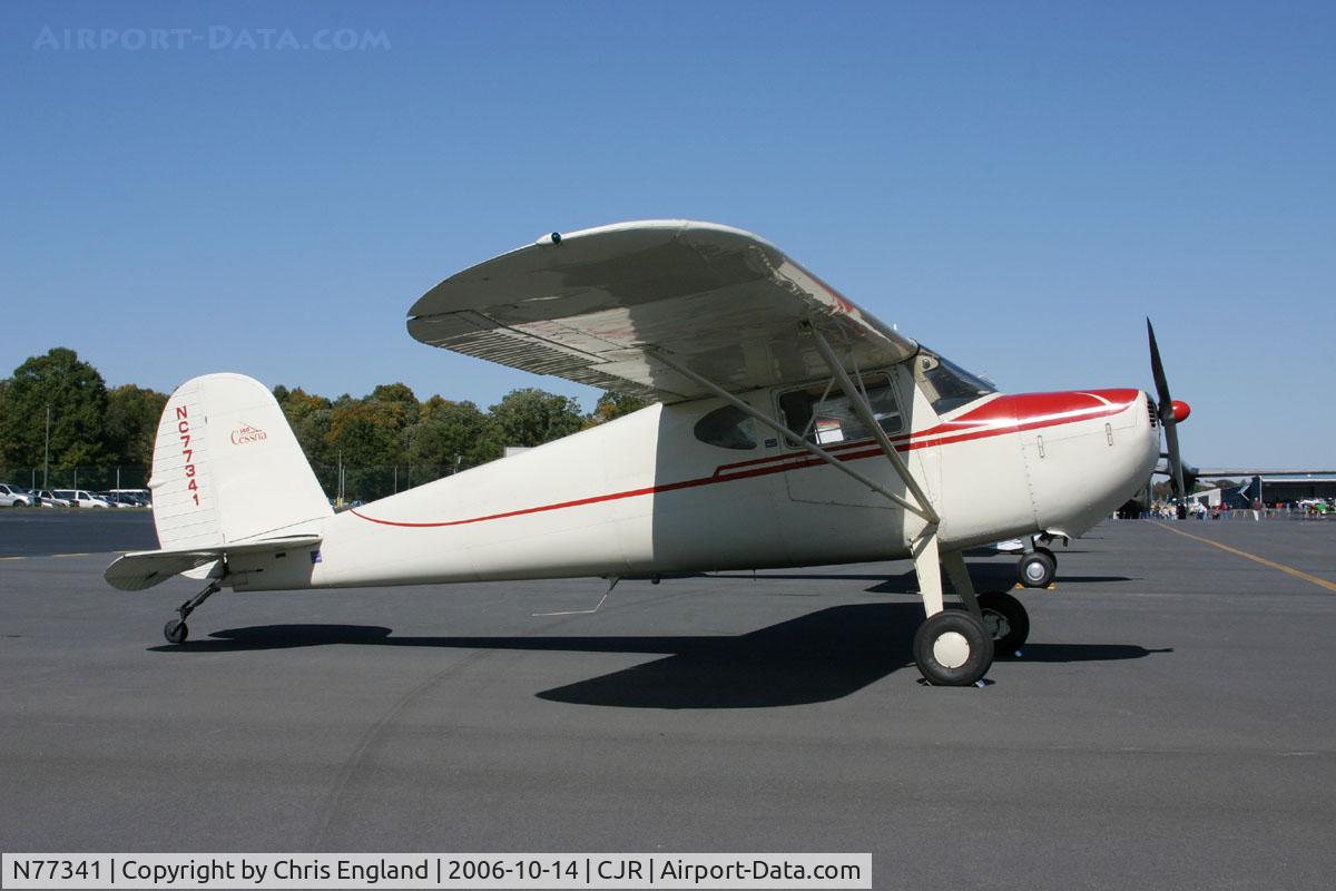 N77341, 1946 Cessna 140 C/N 11782, Cessna 140 NC77341