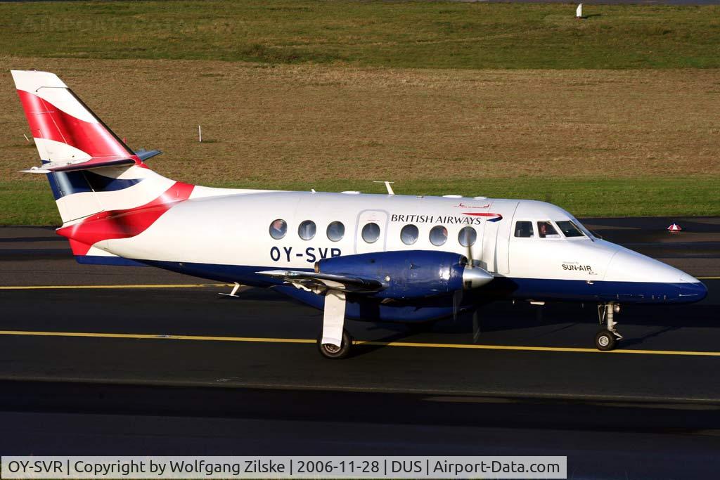 OY-SVR, 1991 British Aerospace BAe-3212 Jetstream Super 31 C/N 925, visitor
