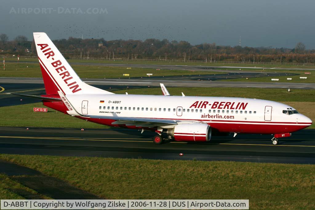 D-ABBT, 2001 Boeing 737-76N C/N 32582, visitor