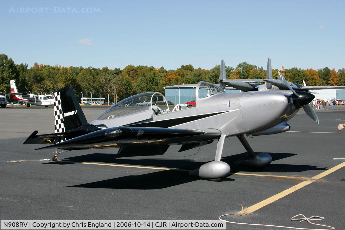 N908RV, 2006 Vans RV-8 C/N 82002, Brooks RV-8 N908RV
