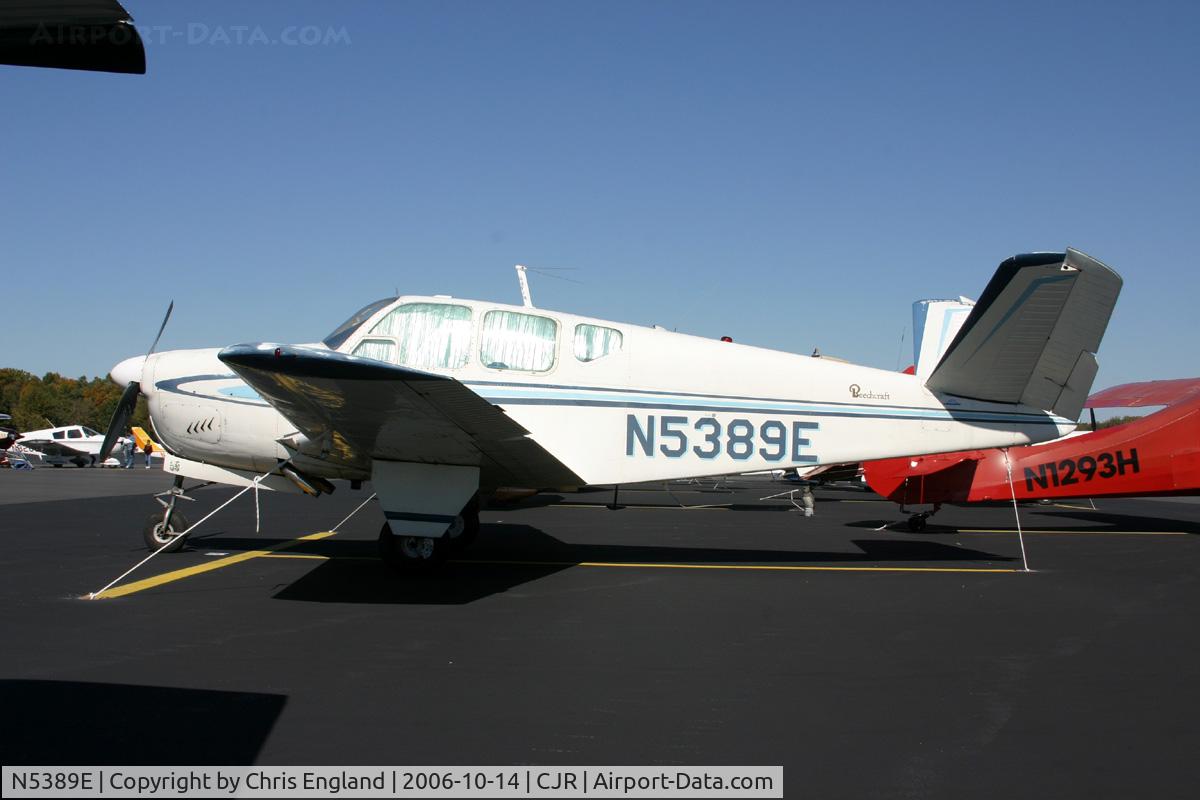 N5389E, 1959 Beech K35 Bonanza C/N D-5890, K35 Bonanza N5389E