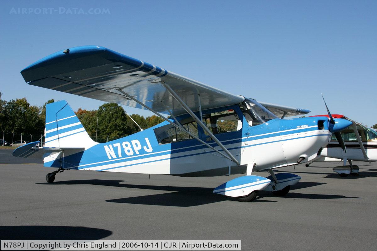 N78PJ, 1978 Bellanca 7GCAA C/N 363-78, Champion 7GCAA Citabria N78PJ