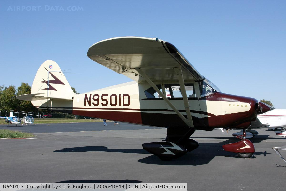 N9501D, 1958 Piper PA-22-160 Tri Pacer C/N 22-6416, TriPacer 160 N9501D