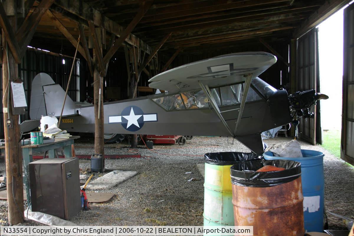 N33554, 1945 Piper J3C-65 Cub C/N 14028, Cub N33554