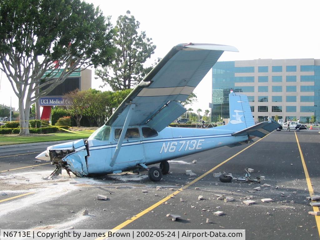 N6713E, 1959 Cessna 175 Skylark C/N 56213, Anaheim 2002