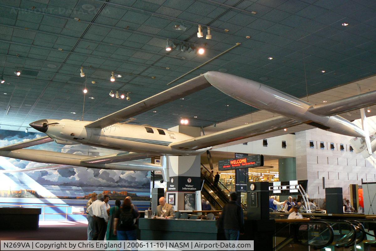 N269VA, Voyager Aircraft Inc Voyager 76 C/N 001, Voyager N269VA at NASM Washington, DC