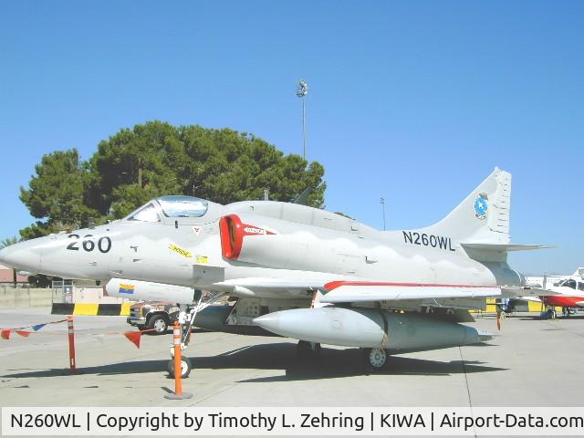 N260WL, 1974 Douglas A-4N Skyhawk C/N 14349, At Williams Gateway Airport Mesa, AZ