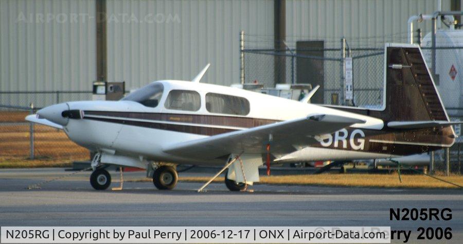 N205RG, 1988 Mooney M20J 201 C/N 243078, Mooney in for a long distance visit