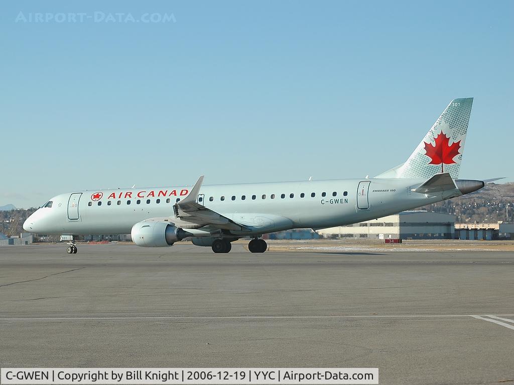 C-GWEN, 2005 Embraer 190AR (ERJ-190-100IGW) C/N 19000010, First ERJ-190 for AC