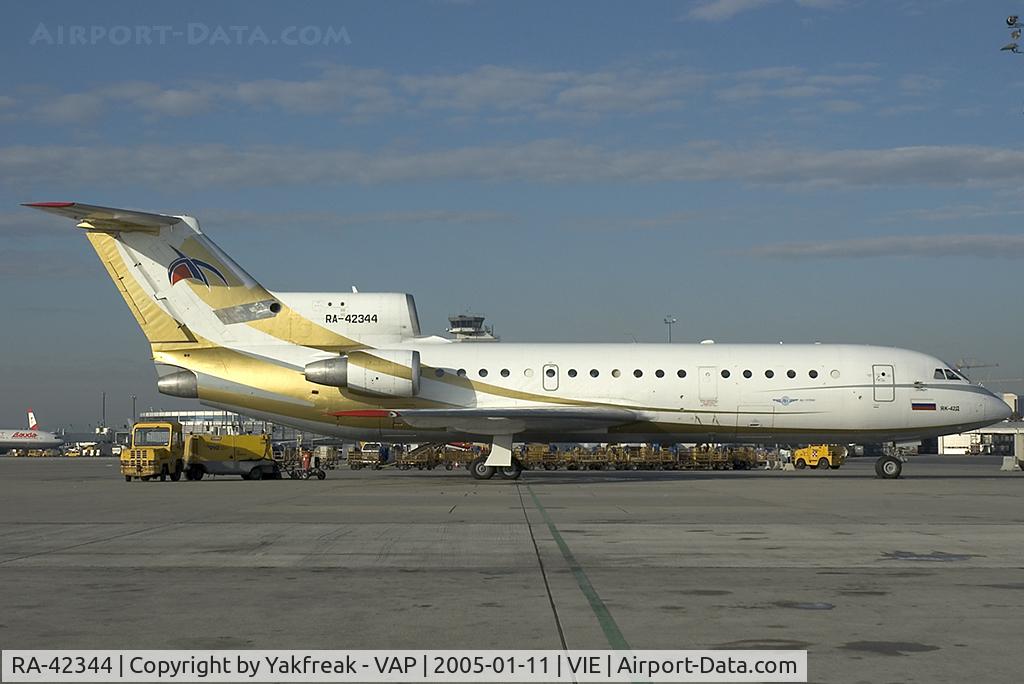 RA-42344, 1987 Yakovlev Yak-42D C/N 4520422708295, Yakservice Yakovlev 42