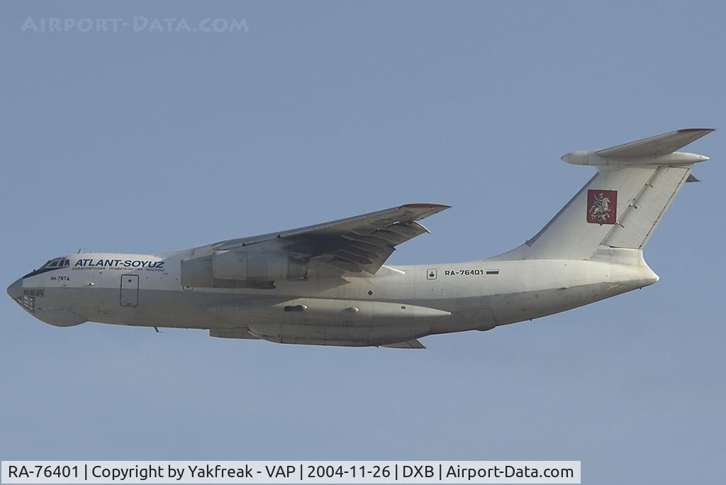 RA-76401, 1992 Ilyushin Il-76TD C/N 1023412399, Atlant Soyuz Iljuschin 76