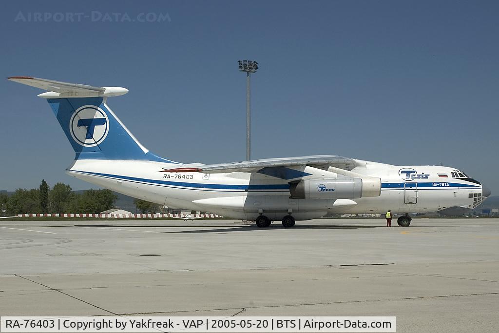 RA-76403, Ilyushin Il-76TD C/N 1023412414, Tesis Iljuschin 76