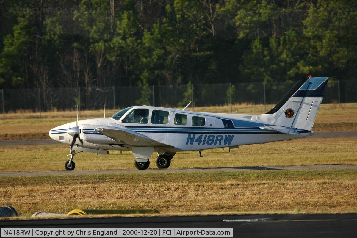 N418RW, 1978 Beech 58 Baron C/N TH-917, Baron N418RW