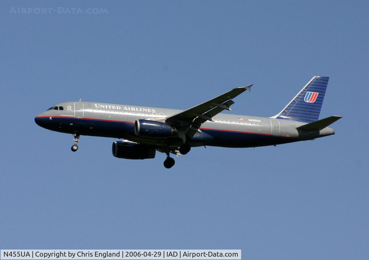 N455UA, 1999 Airbus A320-232 C/N 1105, Airbus A320 N455UA
