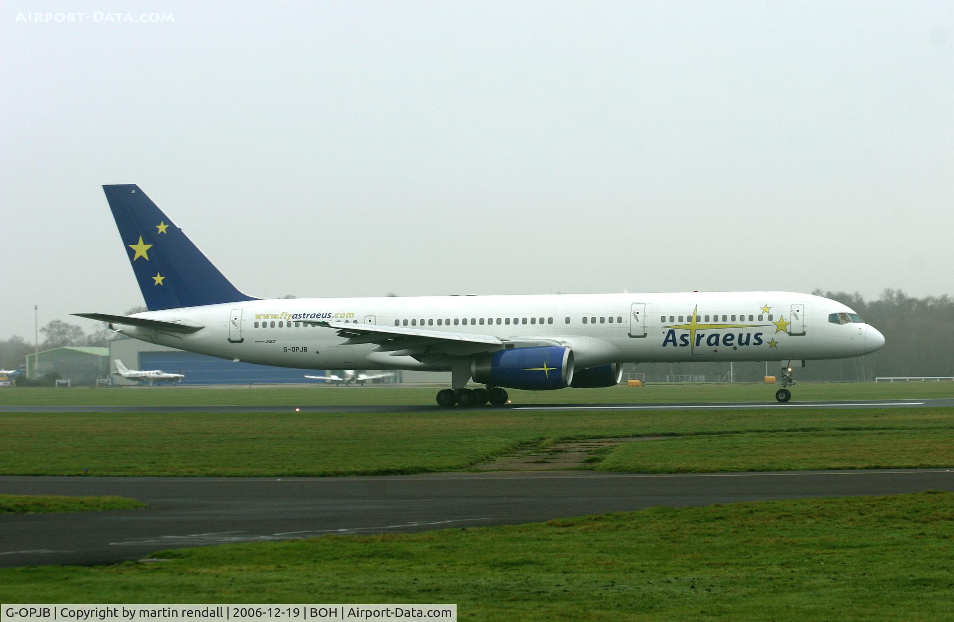 G-OPJB, 1991 Boeing 757-23A C/N 24924, B757