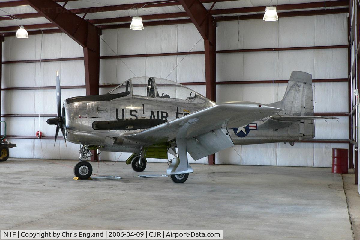 N1F, North American T-28A Trojan C/N 49-1539A, T28 NX1F - mystery ship as registration not allocated!