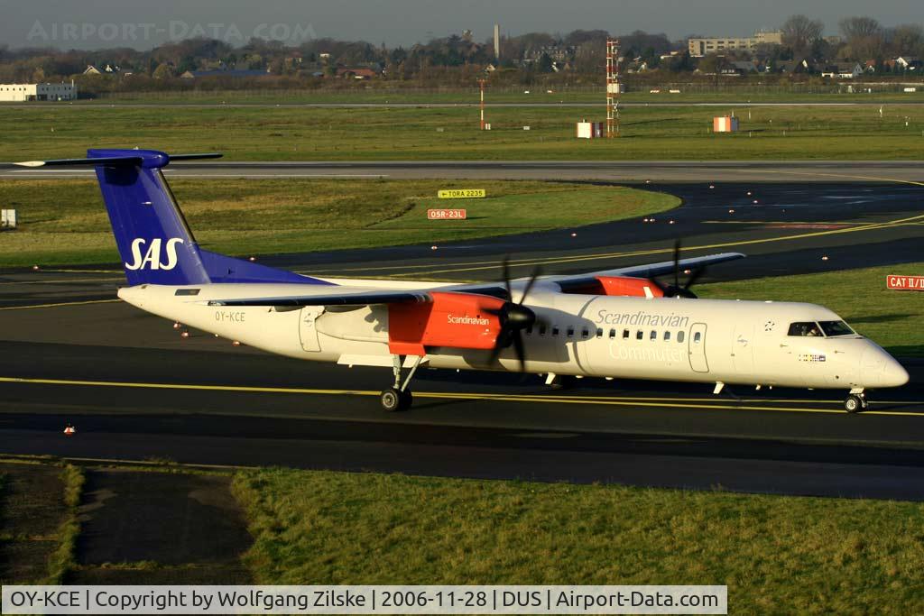OY-KCE, 2001 De Havilland Canada DHC-8-402Q Dash 8 C/N 4057, visitor