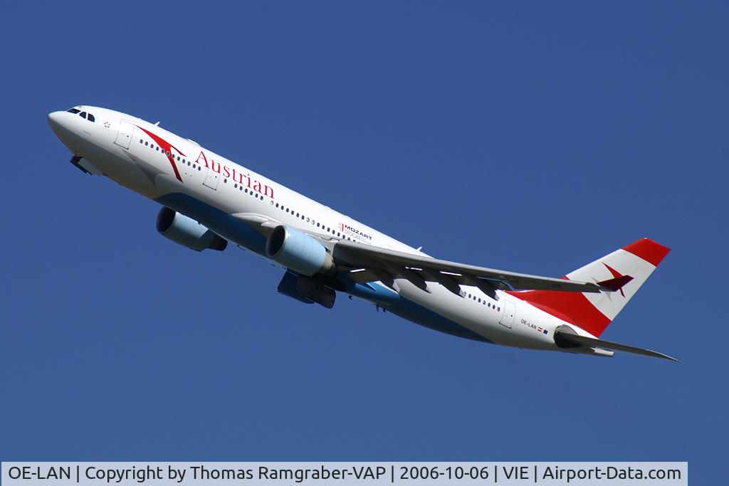OE-LAN, 1997 Airbus A330-223 C/N 195, Austrian A330-200
