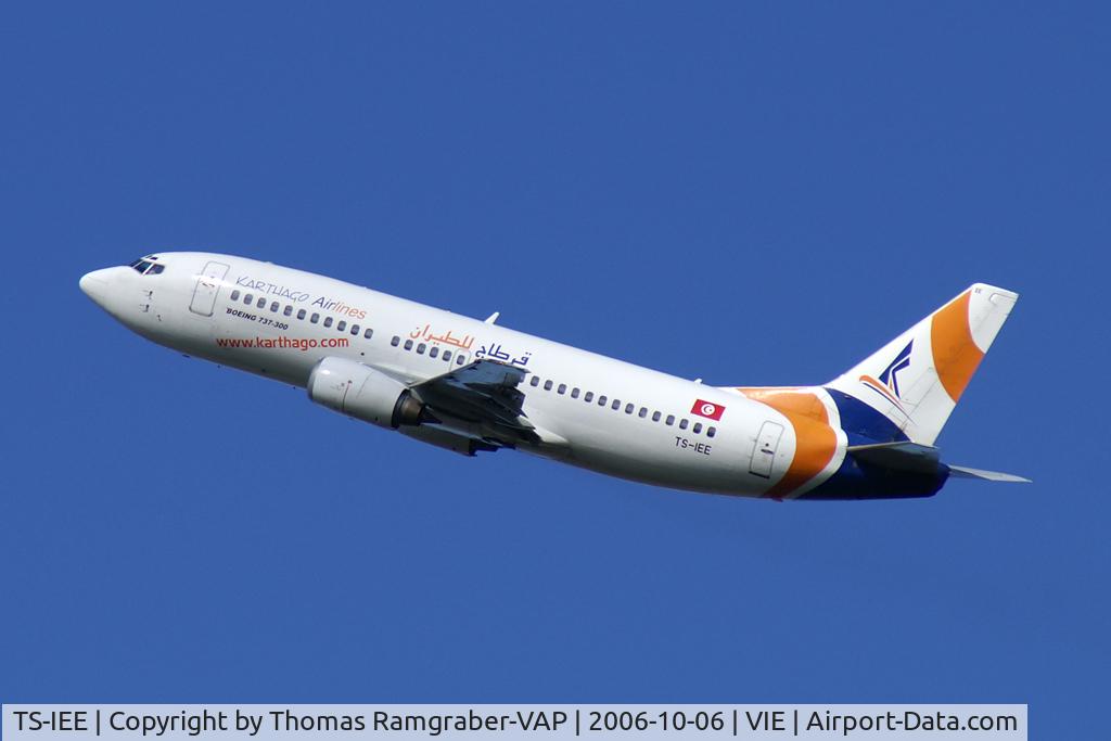 TS-IEE, 1990 Boeing 737-33A C/N 24790, Karthago Airlines B737-300