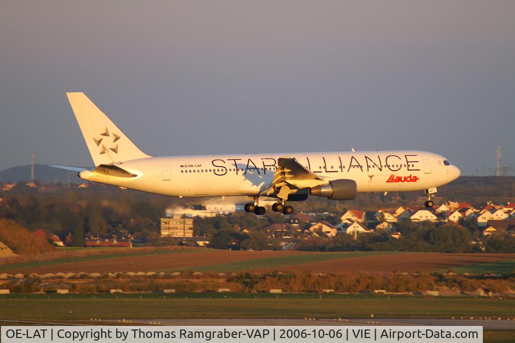 OE-LAT, 1991 Boeing 767-31A C/N 25273, Austrian (Lauda) B767-300ER