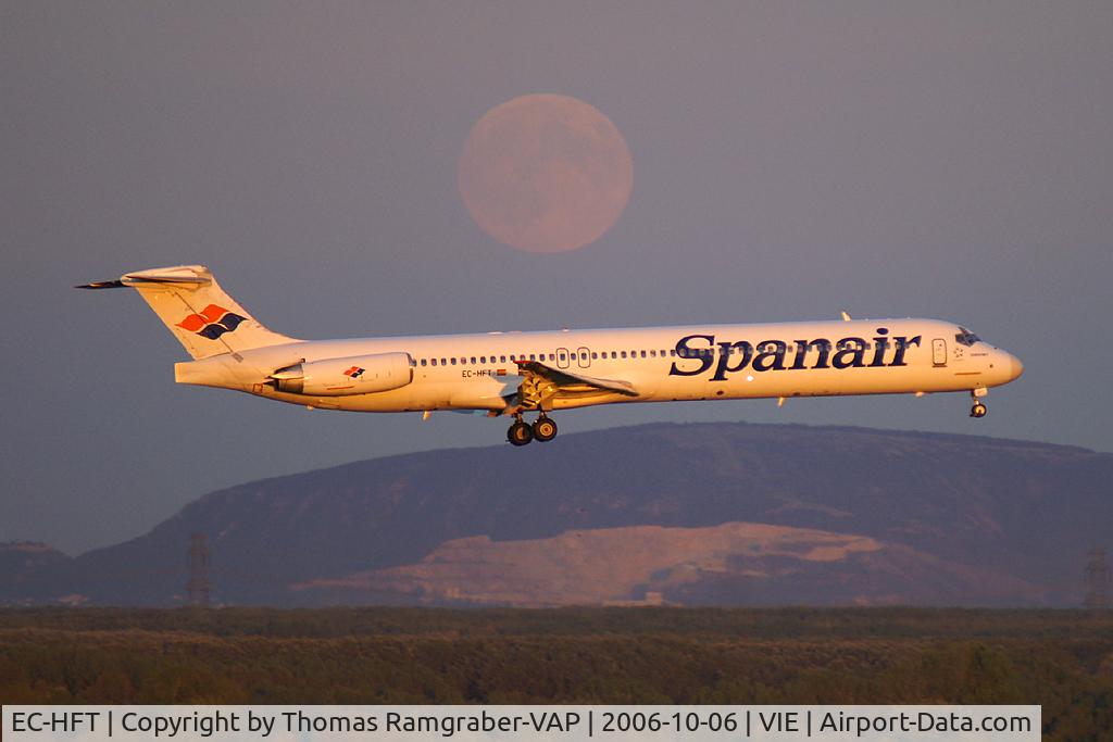 EC-HFT, 1990 McDonnell Douglas MD-82 (DC-9-82) C/N 49521, Spanair MDD MD-80