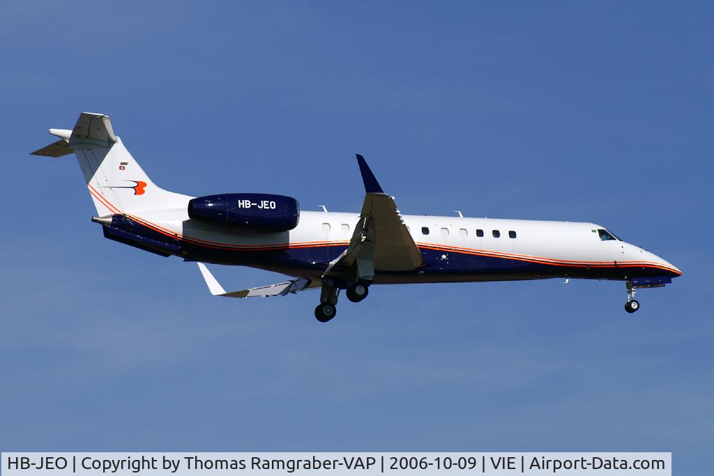HB-JEO, 2004 Embraer EMB-135BJ Legacy C/N 14500802, Jet Aviation Embraer Emb135BJ-Legacy