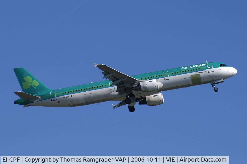 EI-CPF, 1999 Airbus A321-211 C/N 0991, Aer Lingus A321