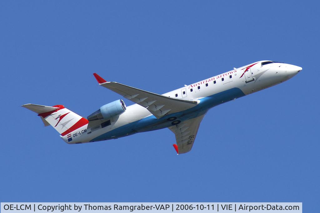 OE-LCM, 1997 Canadair CRJ-200LR (CL-600-2B19) C/N 7205, Austrian Arrows CRJ