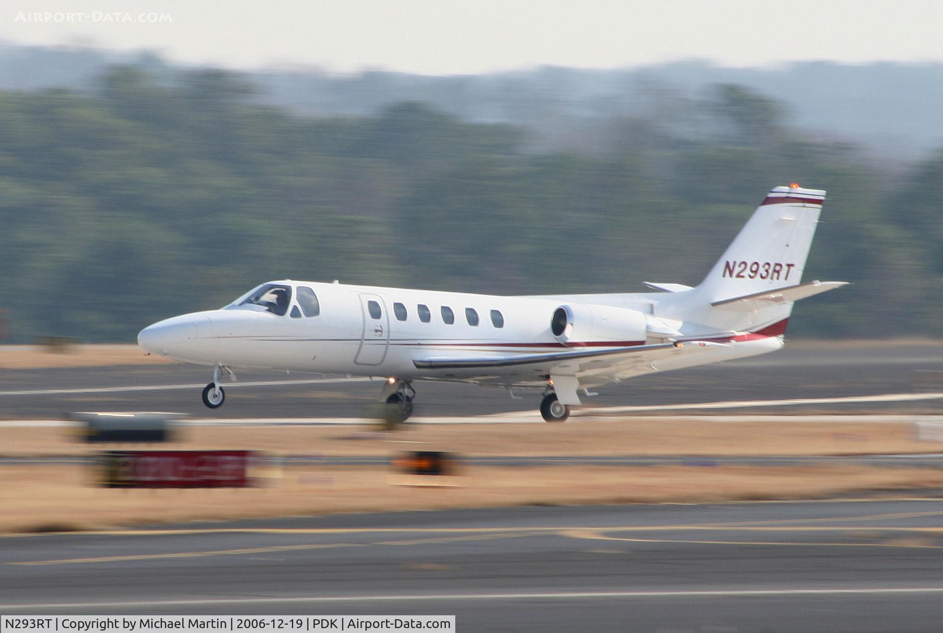 N293RT, 1985 Cessna S550 Citation IIS C/N S550-0023, Departing PDK enroute to TCL