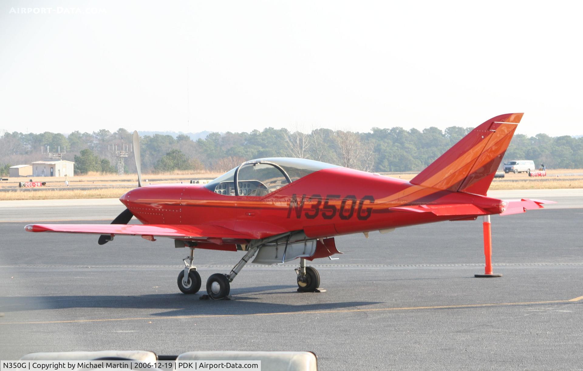 N350G, 1993 Swearingen SX-300 C/N 78, Tied down @ Mercury Air Center